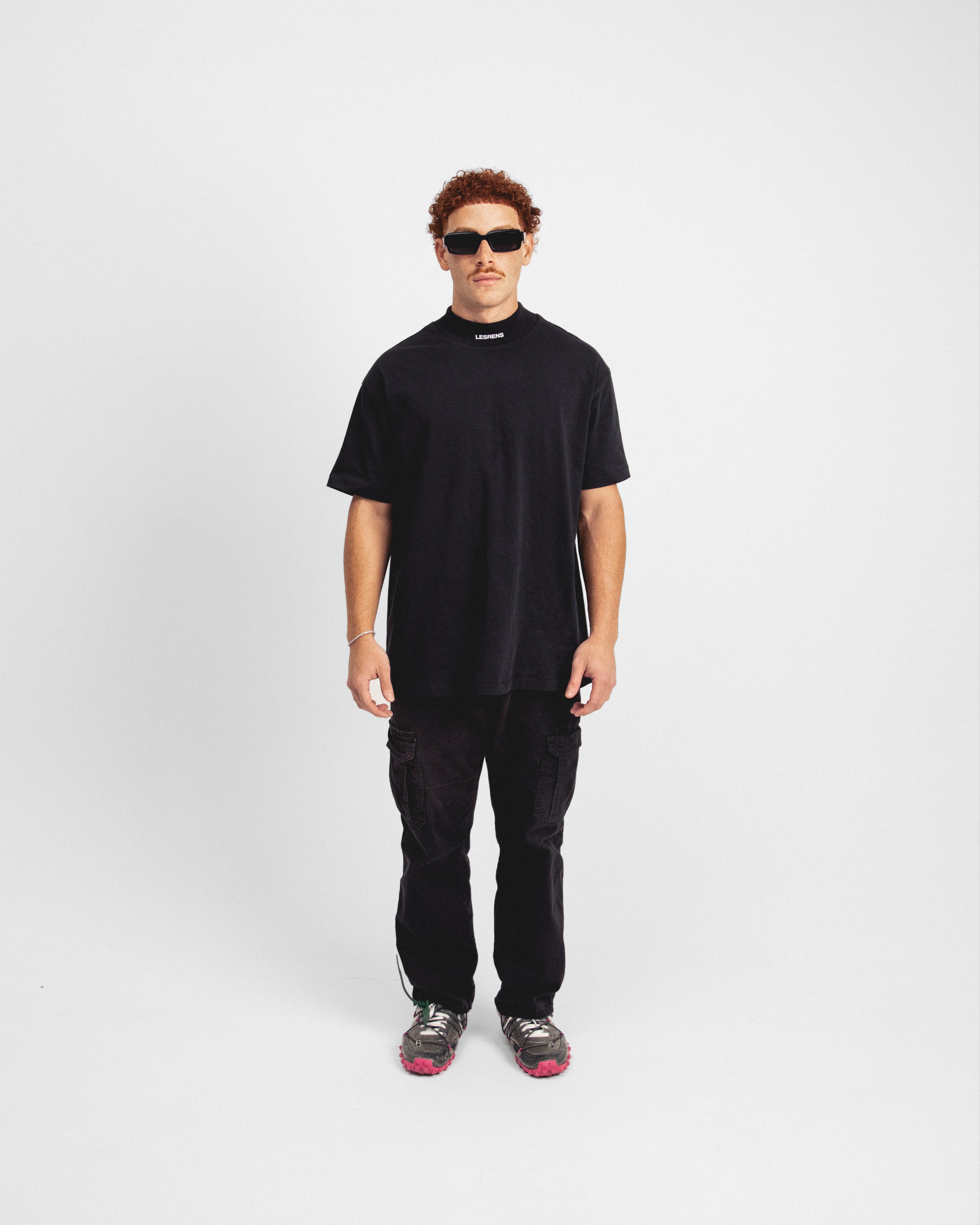 High Collar Tee - Signature