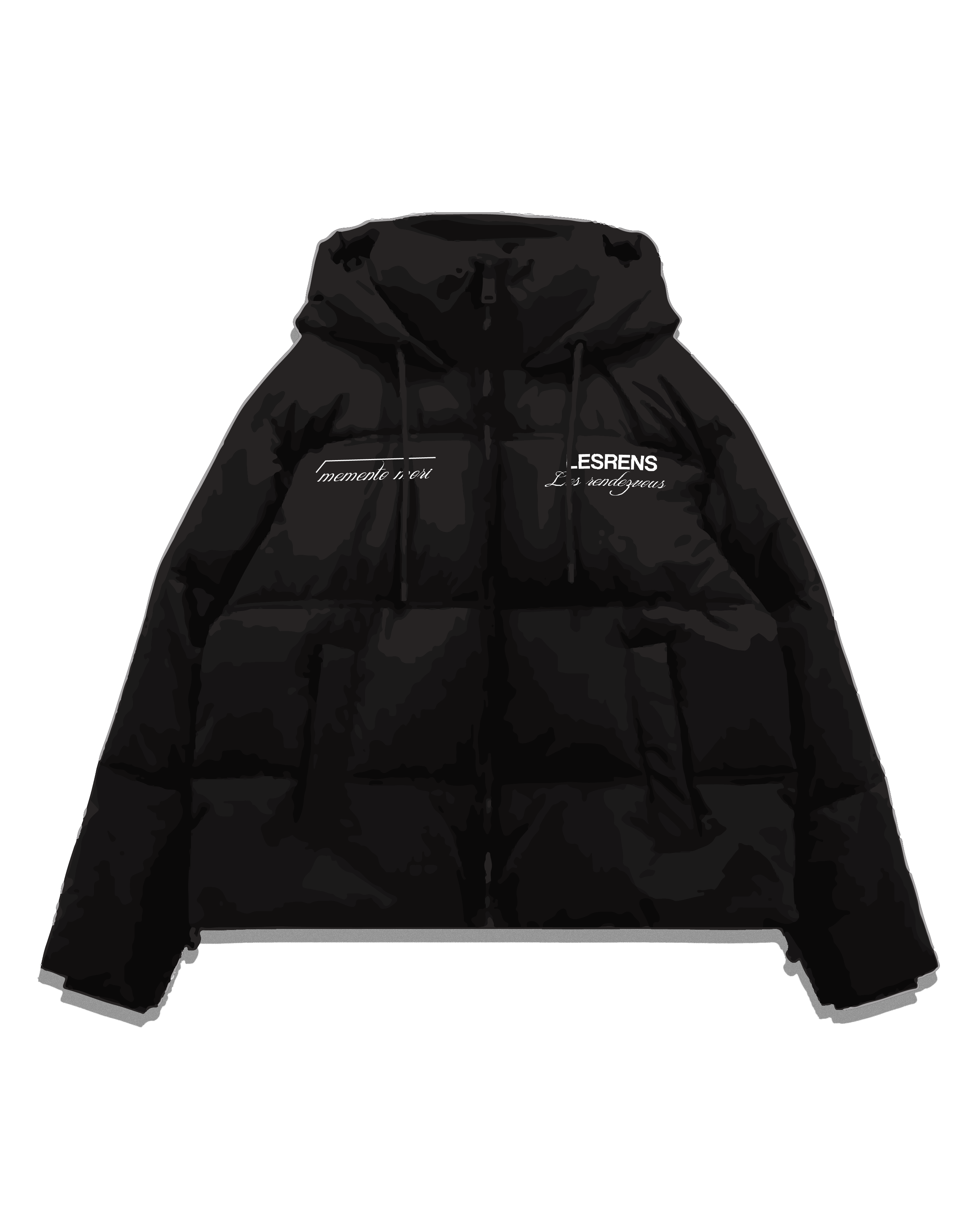 RUFFLOG MA-1 PUFFER JACKET BLACK ラフロッグ Puffer Jacket Black